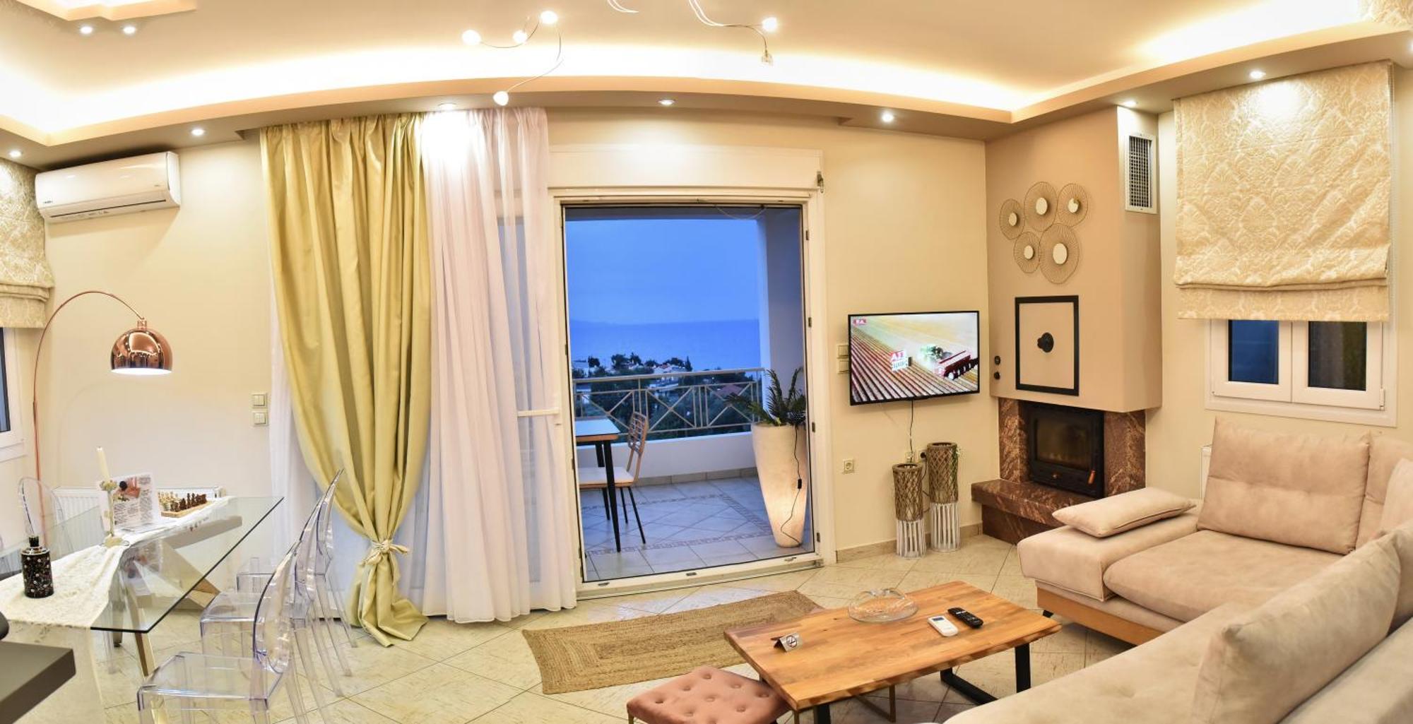 Villa Sunrise Luxury Pool Palaiontsiflikion