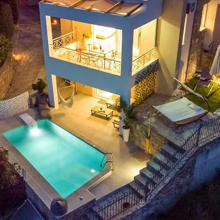 Sunrise Luxury Pool Villa Palaiontsiflikion Exterior photo