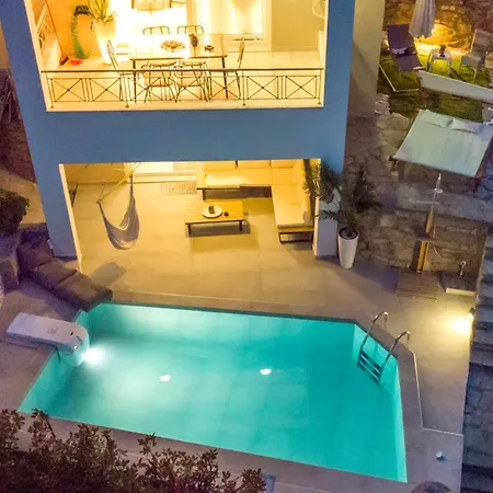 Sunrise Luxury Pool Villa Palaiontsiflikion Exterior photo